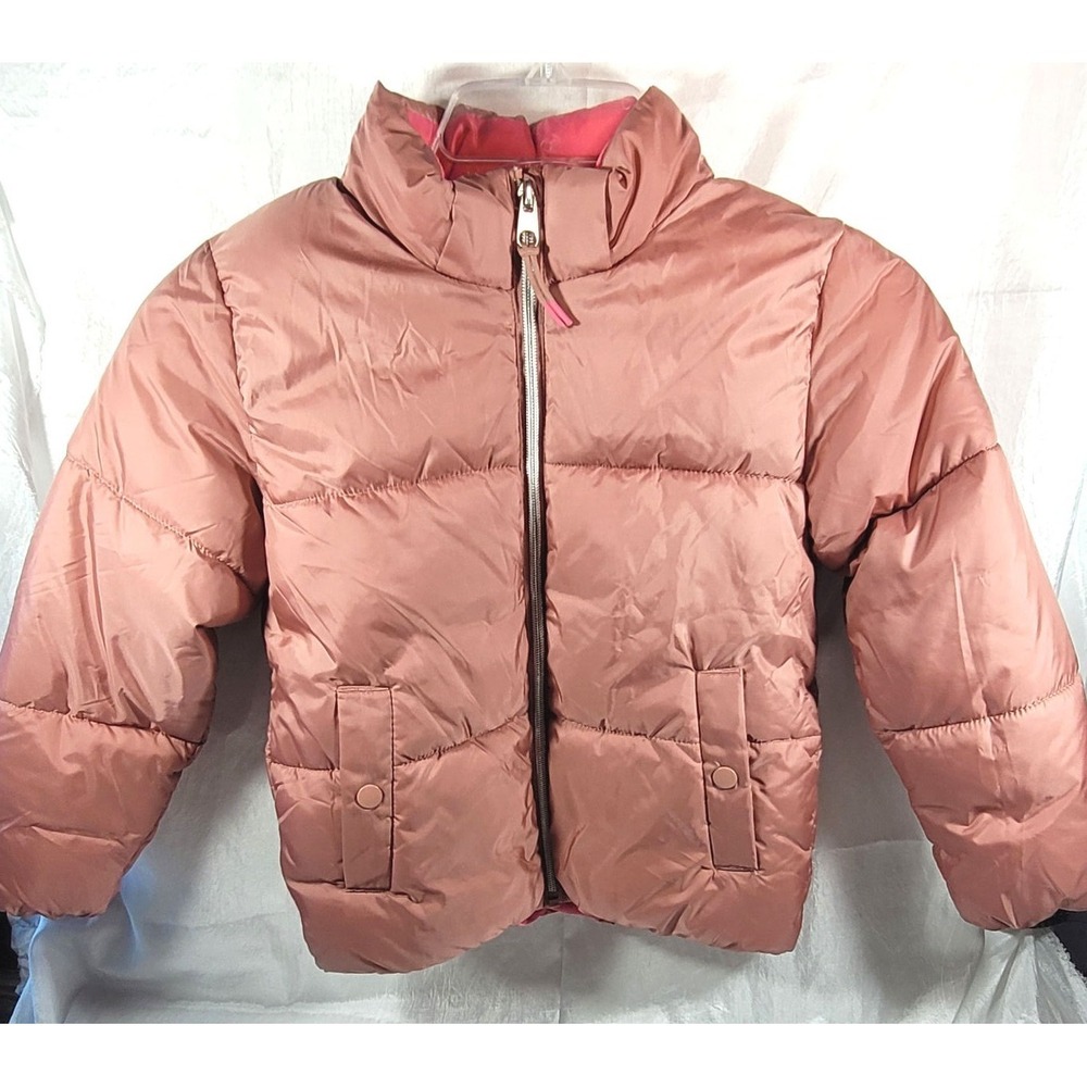 H&M Kids Girl's Pink Water Repellent Puffer Jacket‎ Coat - US Size 6X